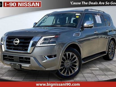 Certified 2023 Nissan Armada Platinum w/ Captain's Chairs Package
