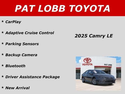 Used 2025 Toyota Camry LE FWD image 37