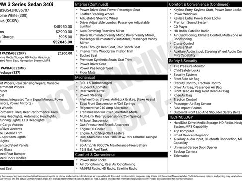 Used 2018 BMW 340i Sedan image 46