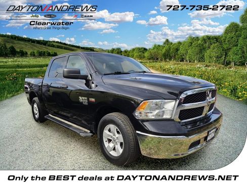 Used 2020 RAM 1500 Tradesman w/ Chrome Plus Package RWD image 1