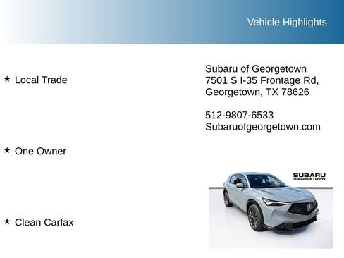 Used 2025 Acura ADX A-Spec FWD image 9