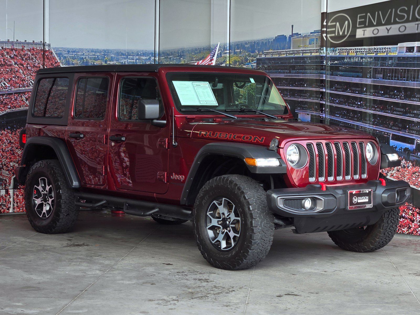 Used 2021 Jeep Wrangler Unlimited Rubicon AWD/4WD image 1