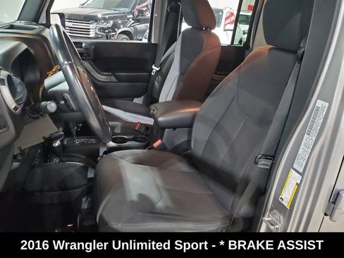 Used 2016 Jeep Wrangler Unlimited Sport w/ Quick Order Package 24S AWD/4WD image 6
