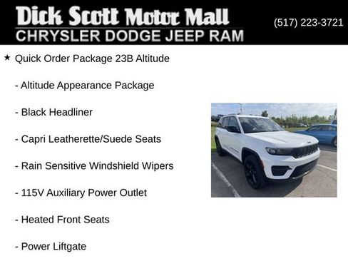 Used 2023 Jeep Grand Cherokee Altitude AWD/4WD image 3