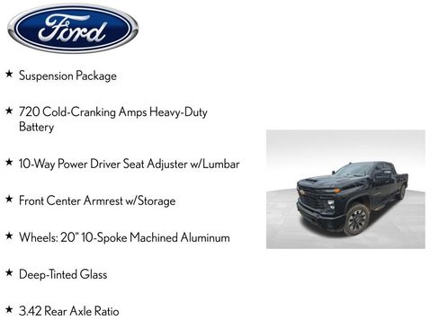 Used 2024 Chevrolet Silverado 2500 Custom w/ Custom Value Package AWD/4WD image 6