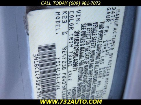 Used 2011 Nissan Versa 1.8 S w/ PWR Plus Pkg image 36