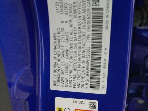 Used 2023 Honda Civic Sport image 19