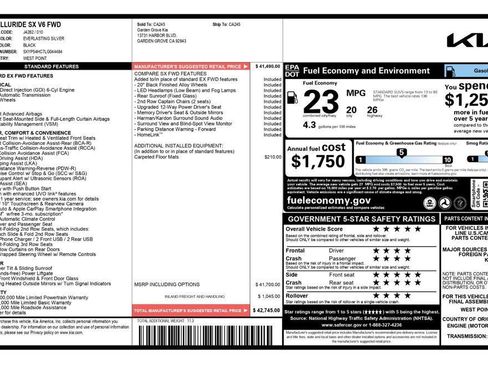 Used 2020 Kia Telluride SX image 8