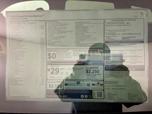 New 2026 BMW X3 xDrive30 w/ Premium Package image 16