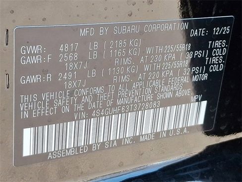 New 2026 Subaru Crosstrek 2.5i Sport image 10