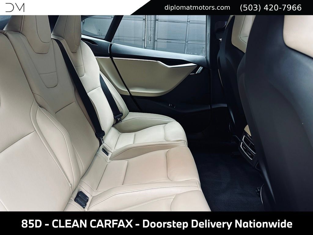 Used 2015 Tesla Model S 85D AWD/4WD image 21