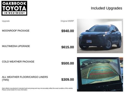 New 2026 Toyota Corolla Cross LE w/ Moonroof Package image 4