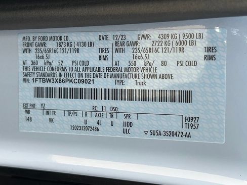Used 2023 Ford Transit 350 148 High Roof Extended RWD image 35
