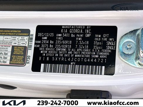 New 2026 Kia Sorento S FWD image 42