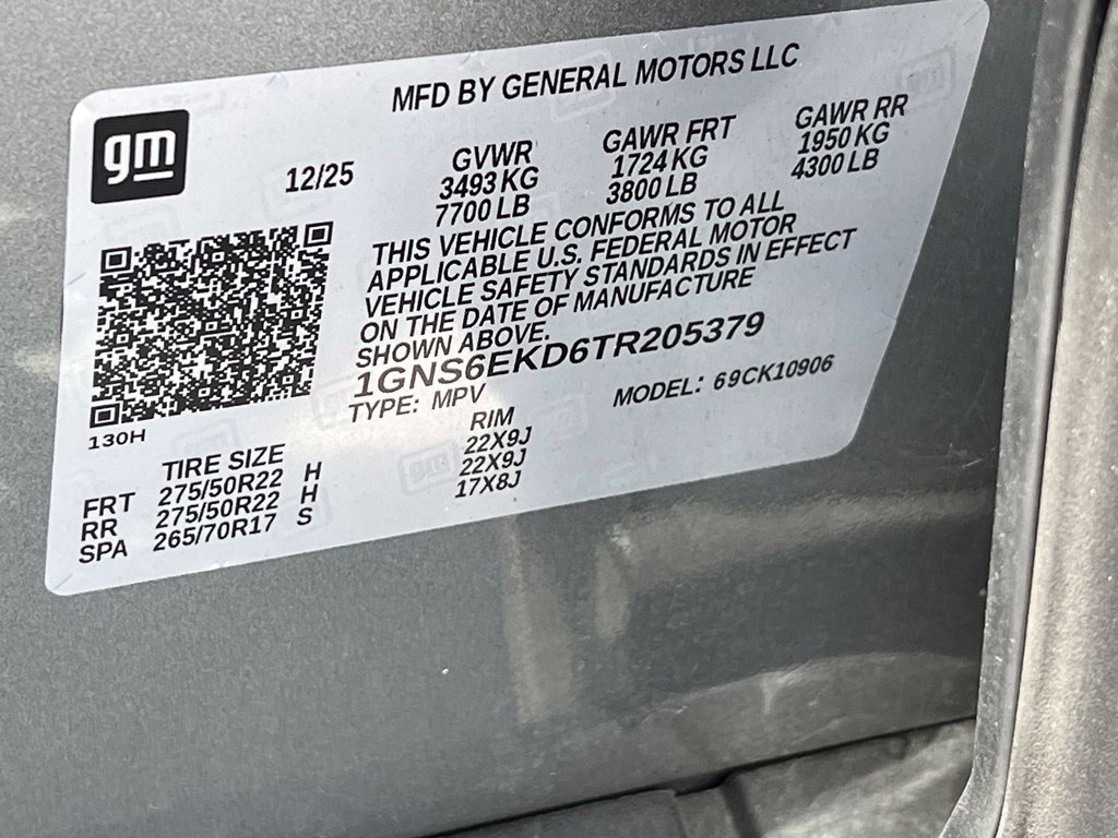 Used 2026 Chevrolet Suburban RST AWD/4WD image 26