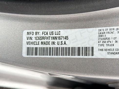 Used 2022 RAM 1500 Limited AWD/4WD image 16