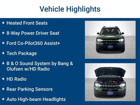 Used 2023 Ford Bronco Sport Outer Banks w/ Tech Package image 3