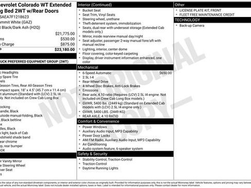 Used 2015 Chevrolet Colorado W/T image 24