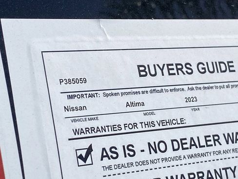 Certified 2023 Nissan Altima 2.5 SL AWD/4WD image 35
