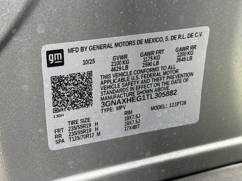 Used 2026 Chevrolet Equinox LT w/ Safety and Technology Package image 53