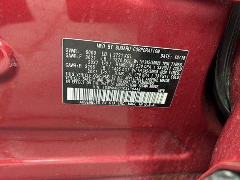Used 2019 Subaru Ascent Touring w/ Popular Package #3 AWD/4WD image 14