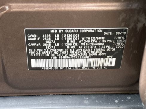 Used 2019 Subaru Outback 2.5i Limited w/ Popular Package #2 image 35