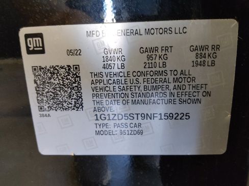 Used 2022 Chevrolet Malibu LT FWD image 33