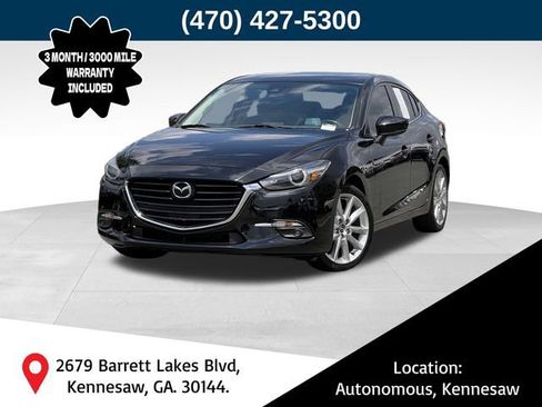 Used 2017 MAZDA MAZDA3 Grand Touring w/ Premium Equipment Package FWD image 1
