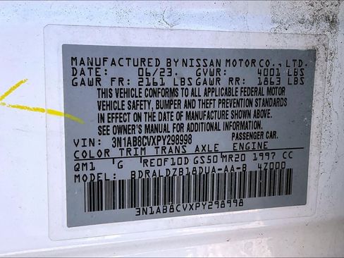 Used 2023 Nissan Sentra SV image 34