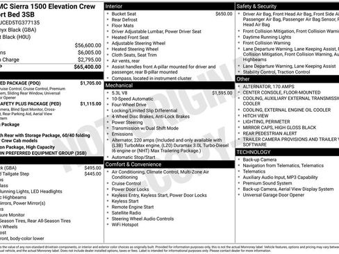 New 2026 GMC Sierra 1500 Elevation w/ Preferred Package AWD/4WD image 41