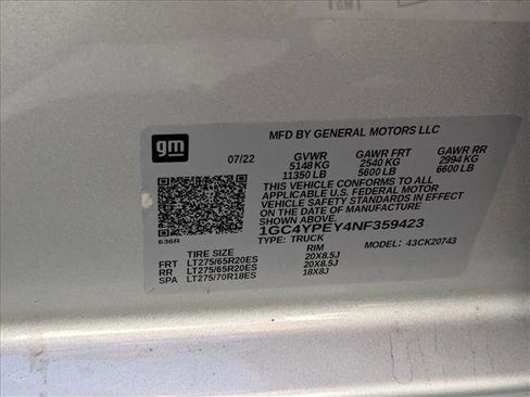 Used 2022 Chevrolet Silverado 2500 LTZ w/ LTZ Plus Package image 14