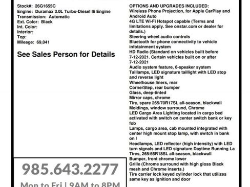 Used 2021 GMC Sierra 1500 SLT w/ SLT Premium Package AWD/4WD image 30
