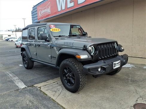 Used 2022 Jeep Wrangler Unlimited Sport image 1