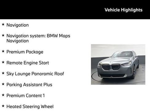 Used 2025 BMW X3 xDrive30i AWD/4WD image 5