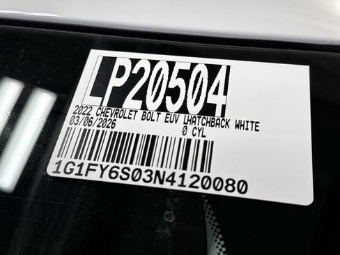 Certified 2022 Chevrolet Bolt EUV LT w/ Convenience Package image 29