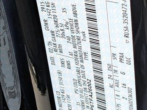 New 2026 Ford F150 STX w/ Equipment Group 200A image 16