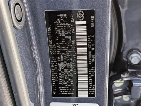 New 2026 Toyota Camry SE image 17