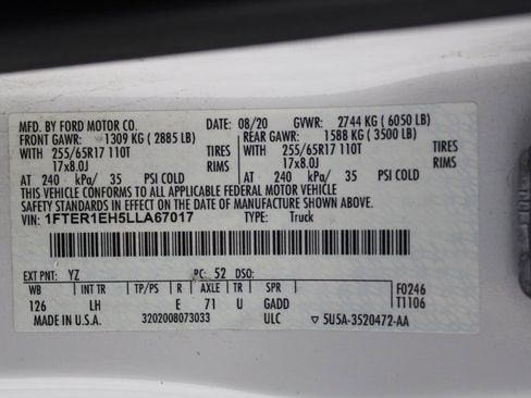 Used 2020 Ford Ranger XL w/ Equipment Group 101A Mid image 24