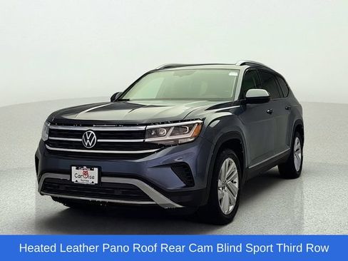 Used 2021 Volkswagen Atlas SEL AWD/4WD image 2