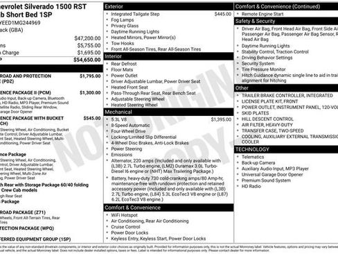 Certified 2021 Chevrolet Silverado 1500 RST image 4