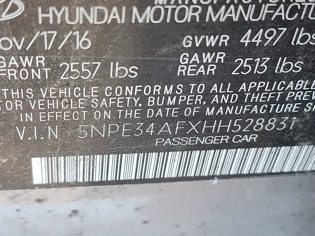 Used 2017 Hyundai Sonata Limited w/ Tech Package 03 FWD image 37