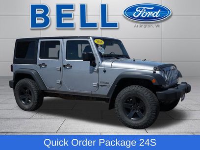 Used 2016 Jeep Wrangler Unlimited Sport w/ Quick Order Package 24S
