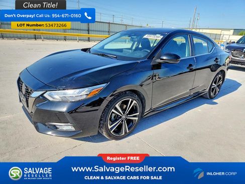 Used 2022 Nissan Sentra SR w/ Trunk Package FWD image 1