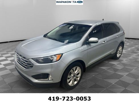 Certified 2022 Ford Edge Titanium w/ Cargo Accessory Package AWD/4WD image 1