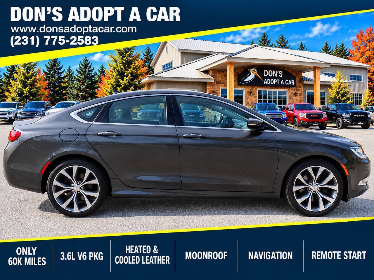 Used 2015 Chrysler 200 C w/ Safetytec Group FWD image 1