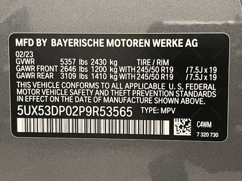 Certified 2023 BMW X3 xDrive30i w/ Premium Package AWD/4WD image 25