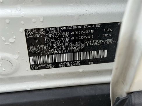 Used 2021 Toyota RAV4 Limited w/ Limited Grade Weather Package image 38