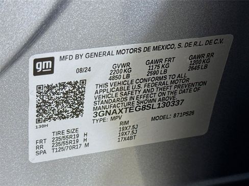 Used 2025 Chevrolet Equinox RS w/ Safety and Technology Package AWD/4WD image 33