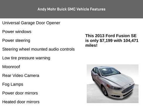 Used 2013 Ford Fusion SE FWD image 12