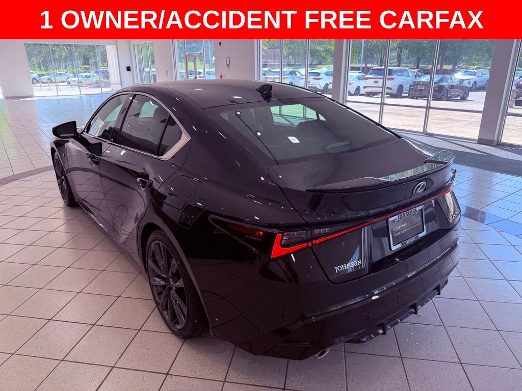 Certified 2024 Lexus IS 350 F Sport w/ Navigation Package RWD image 5